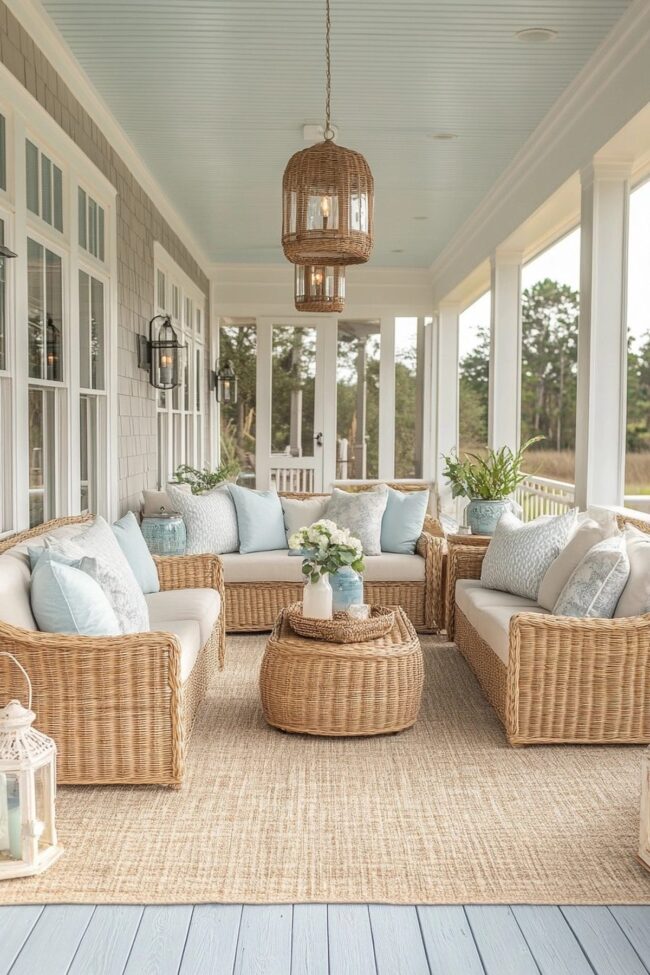 Modern Beachfront Porch Designs