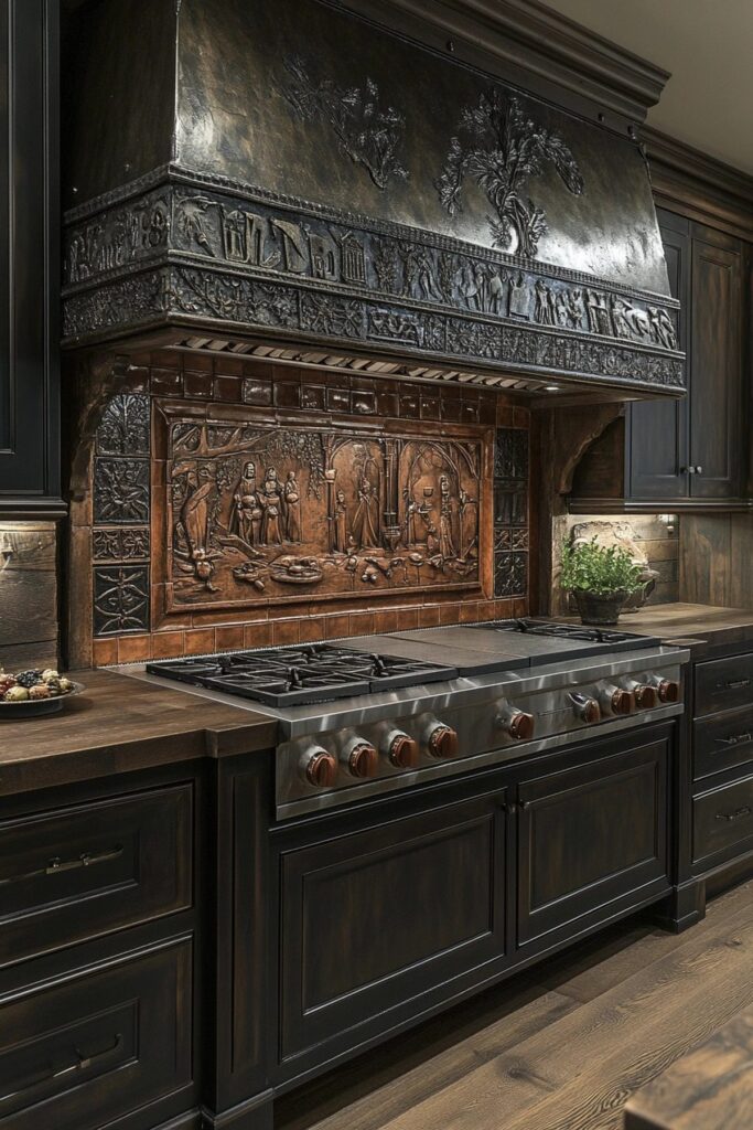 29 Unique Western Gothic Kitchen Decors - Architectural Craze