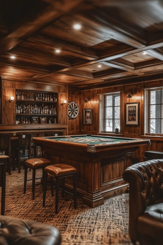 Classic Home Pub Space