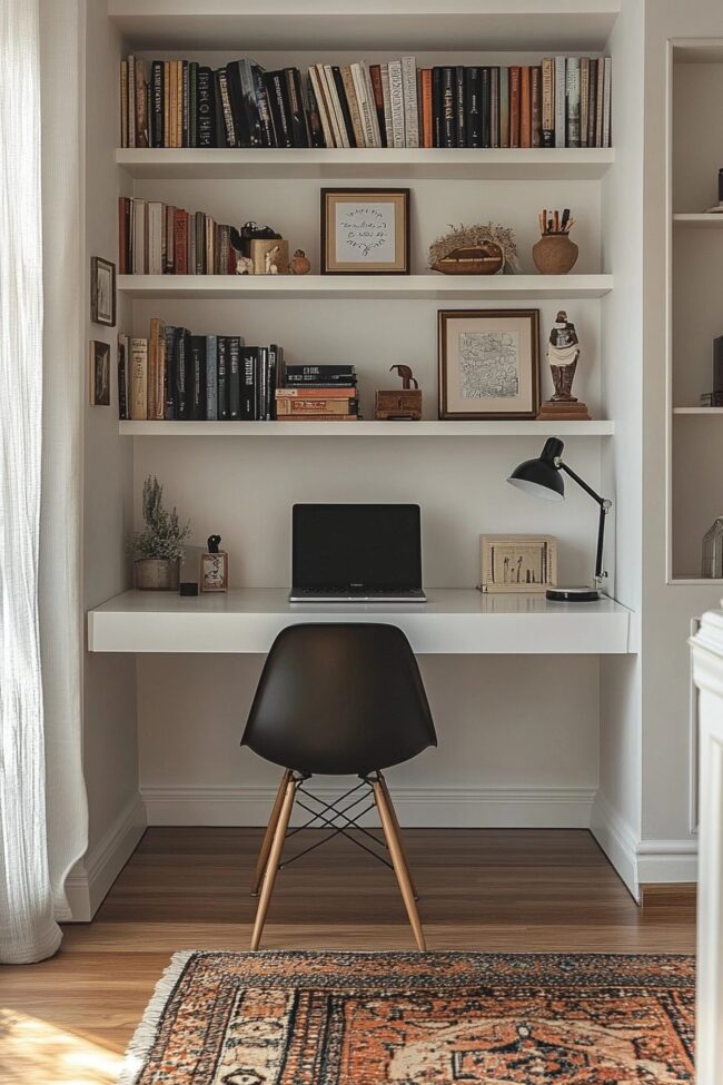 Streamlined Functional Office Setup