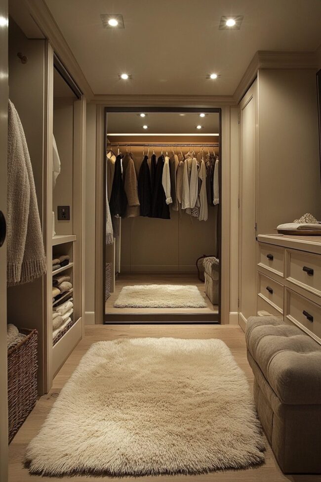 Maximize Room with Stylish Closet Mirrors