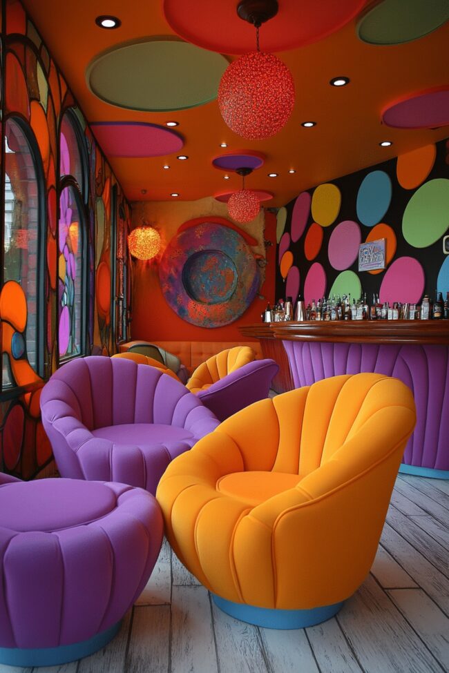 Retro 60s-Themed Drink Spot