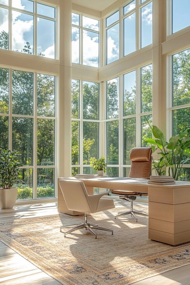 Bright and Inviting Work Environment