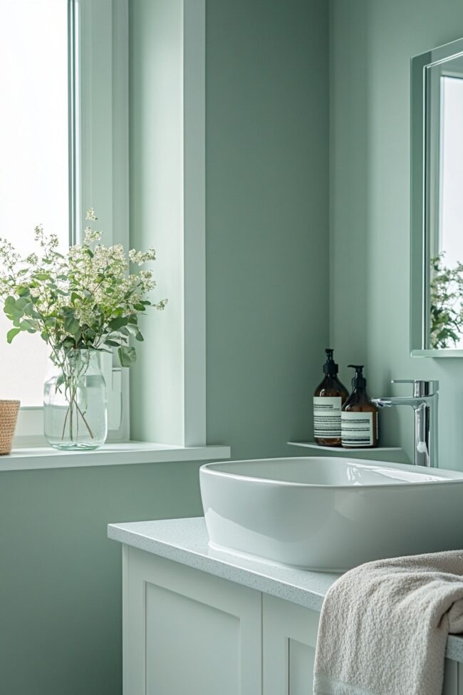 Mint Modern Washroom Design