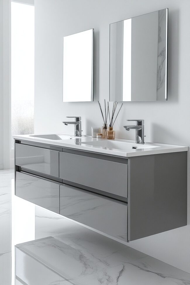 Sleek Dual Vanity