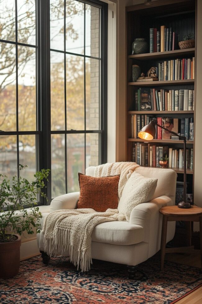 Inviting Loft Space for Reading