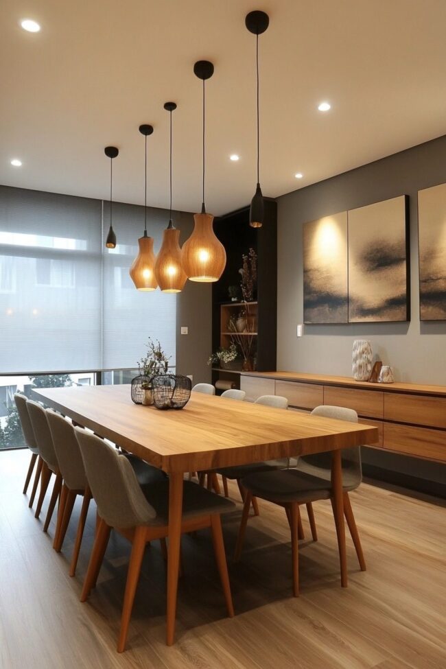 Chic Dining Area in the Suburbs