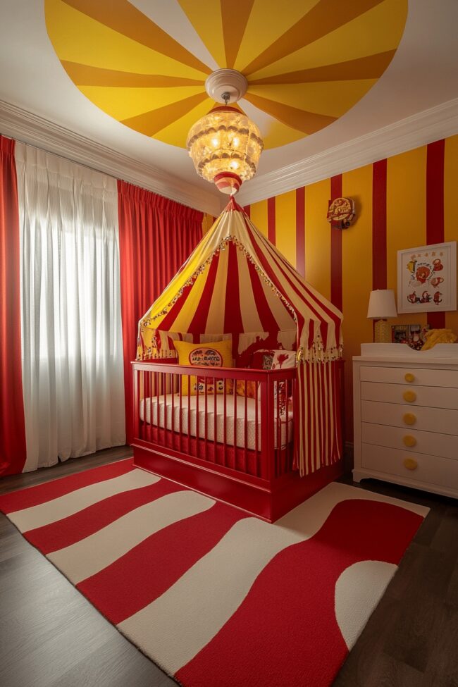 Carnival Funhouse Nursery