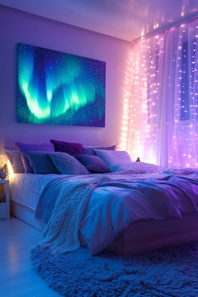 Aurora Borealis Bedroom Bliss