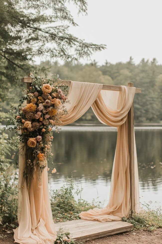Tranquil Waterfront Archway Design