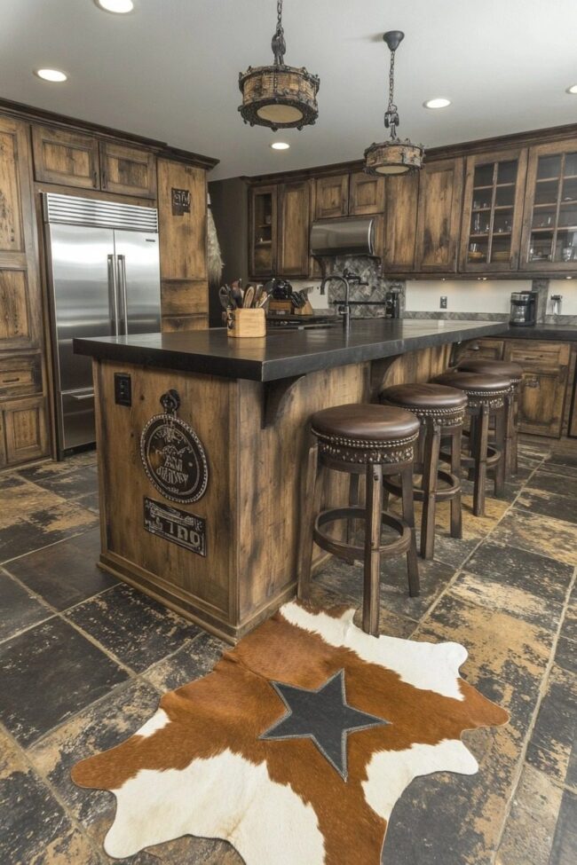 Rustic Charm in Country Kitchens