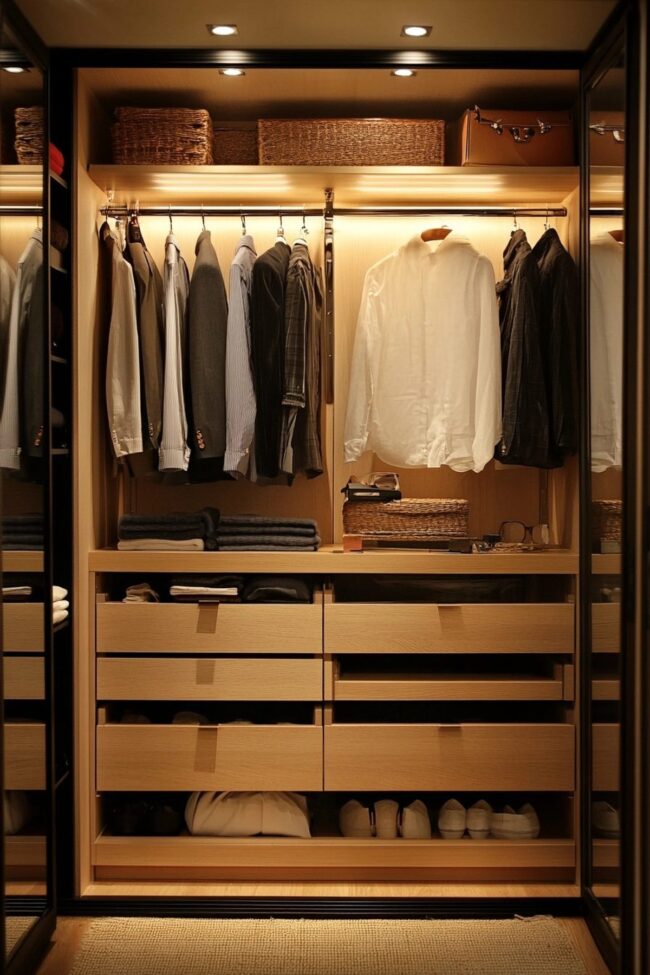 Innovative Storage Ideas with Sliding Doors