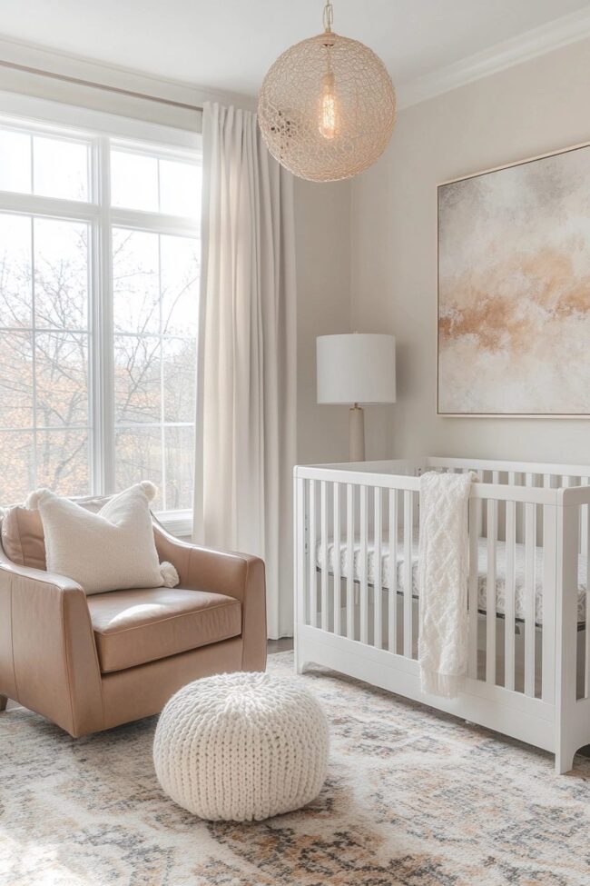 Stylish and Modern Baby Room
