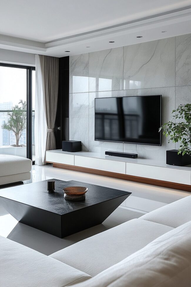 Contemporary Simplistic Living Space