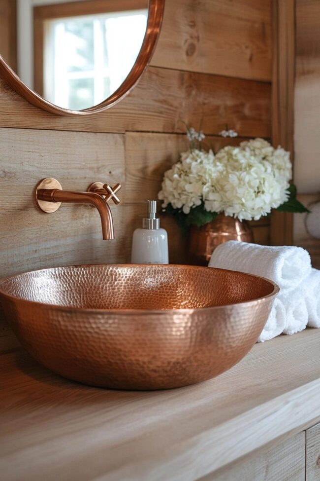 Rustic Copper Accents