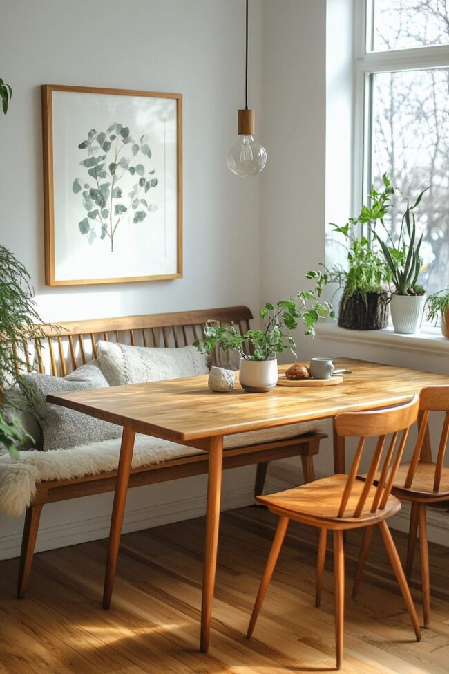 Nordic Inspired Cozy Reading Corner