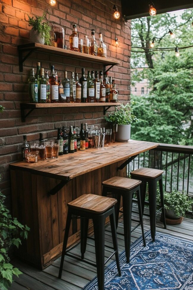 Compact Bar Design for Small Spaces