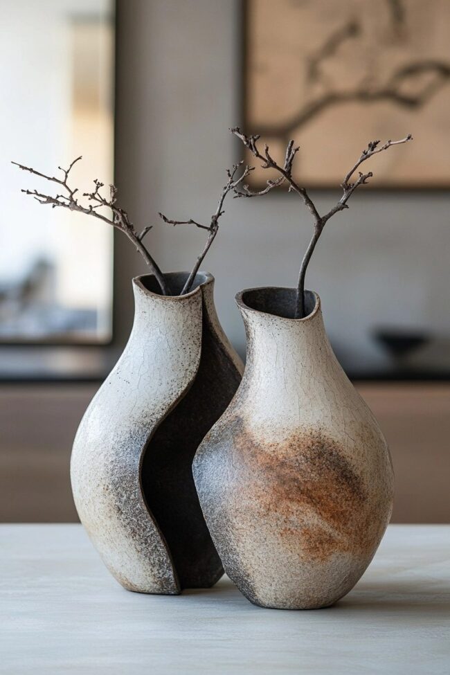 Unique Flaws in Handcrafted Pottery