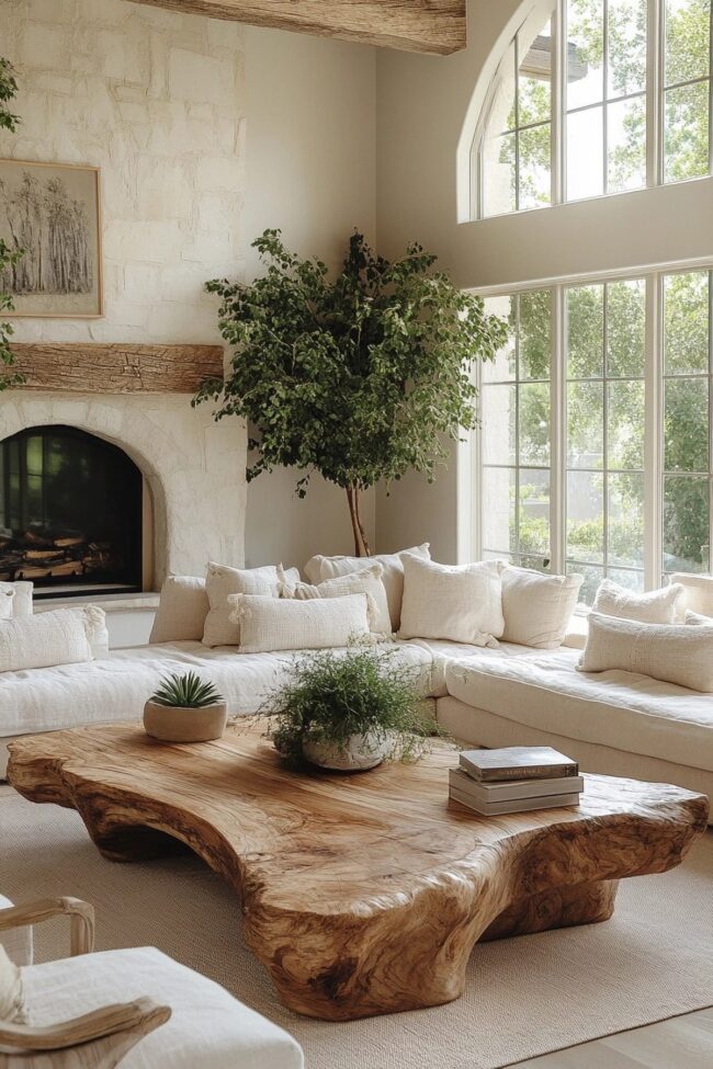 Inviting Space with Natural Elements