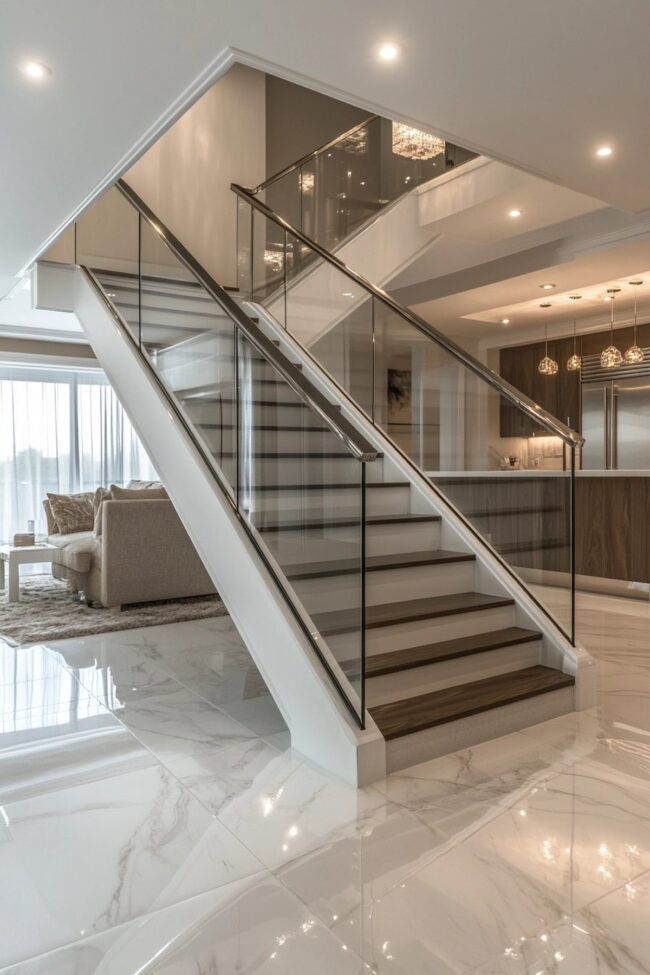 Sleek Glass Railing Designs