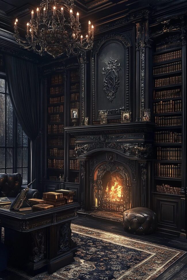 The Best Color Palettes for a Dark and Mysterious Home