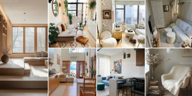 Image showcasing 29 Minimalist Tiny Apartment Ideas for a Simple and Elegant Space ...
